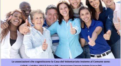 CASA DEL VOLONTARIATO, IL CALENDARIO DELLE ATTIVITÀ DELLE ASSOCIAZIONI E DEL GARANTE DELLA DISABILITÀ